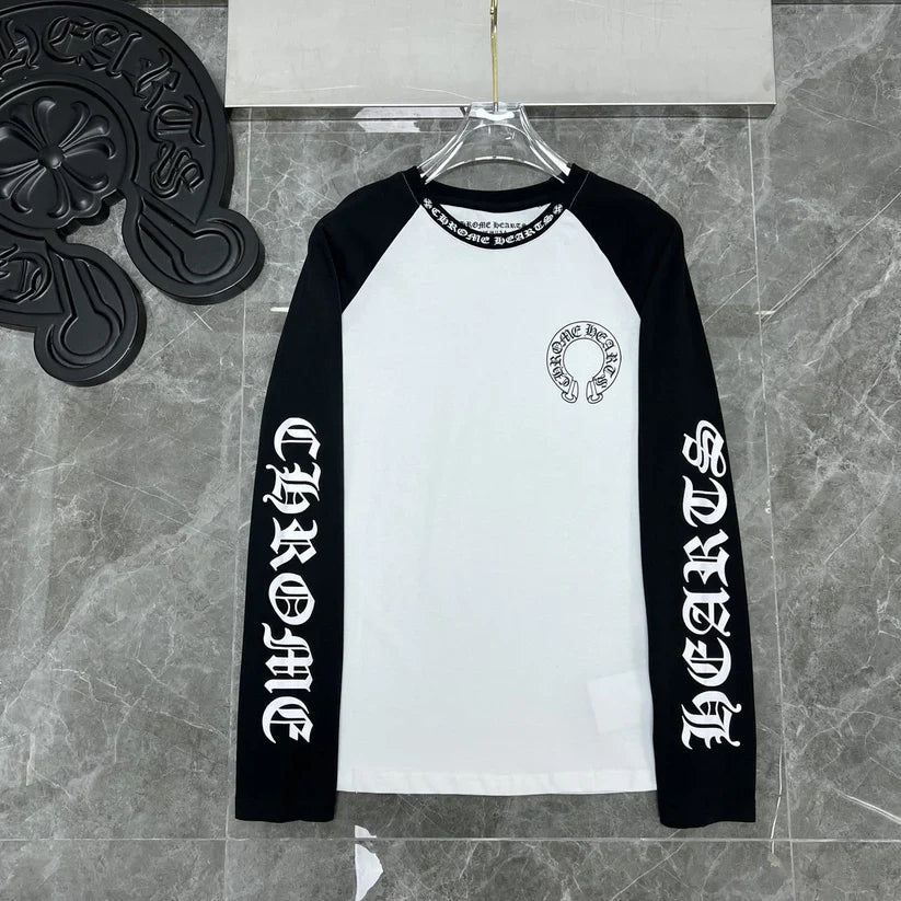 "Chrome-Longsleeve" Black&White