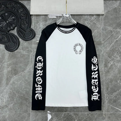"Chrome-Longsleeve" Black&White