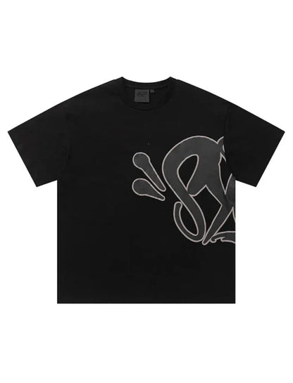 "Graffiti" Short set black