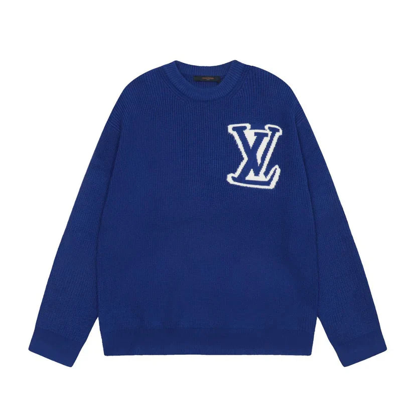 "LV" Designer Strickpulli