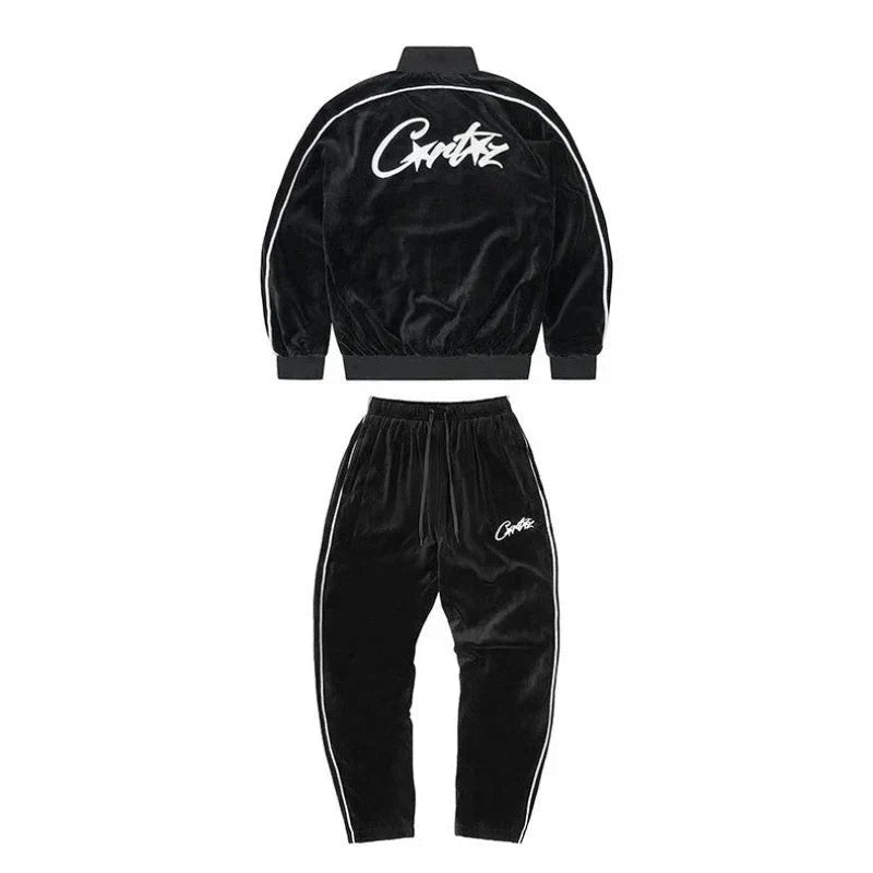"CRTZ-Velour Tracksuit"
