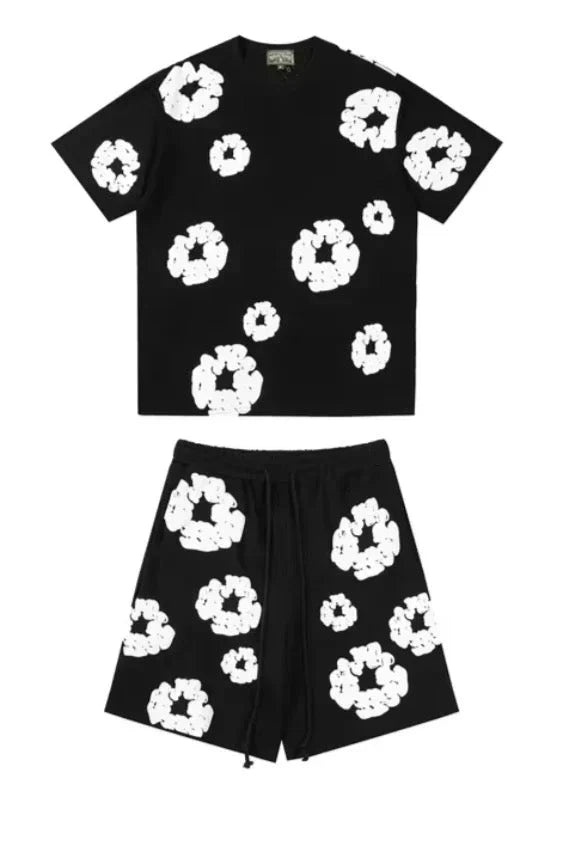 "Flower" Short Set