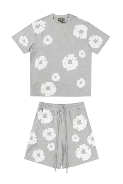 "Flower" Short Set