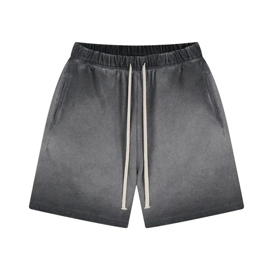 ZAVERI Black Washed Shorts