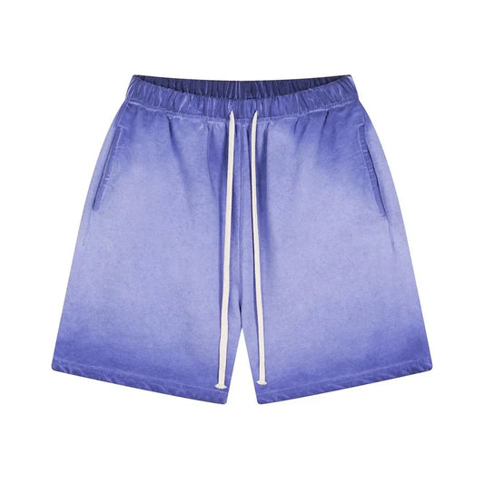 ZAVERI Purple Washed Shorts