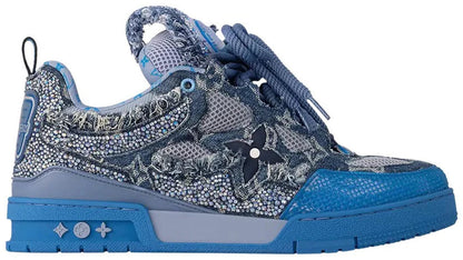 "LV Skate-Swaro" Sneaker Blue