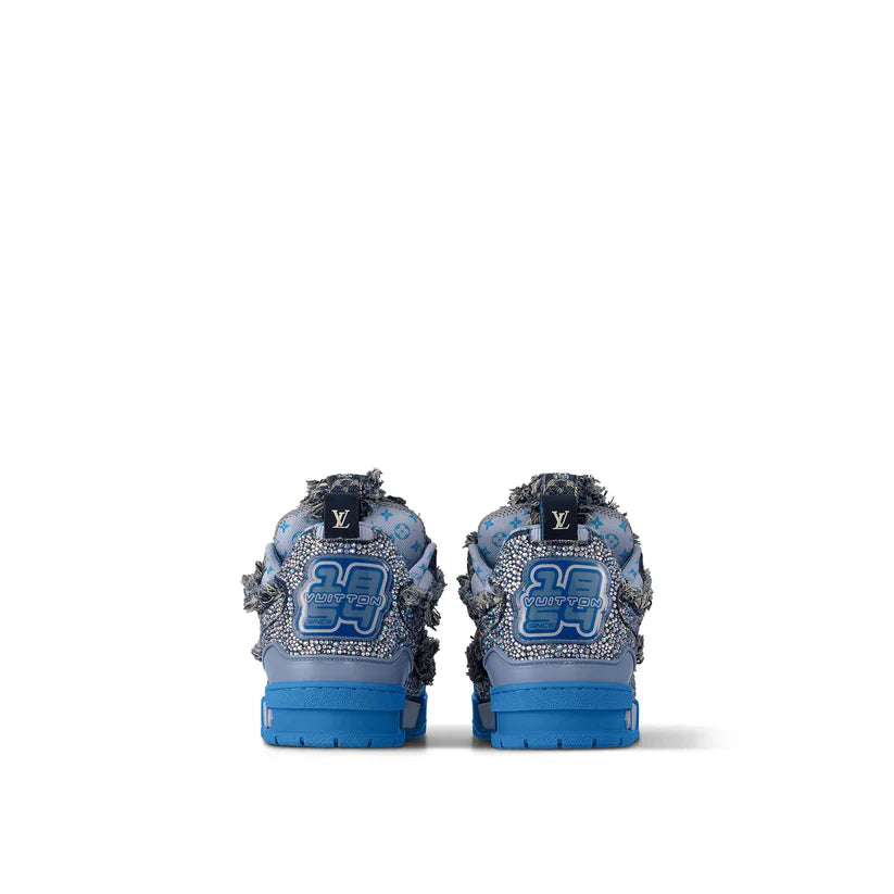 "LV Skate-Swaro" Sneaker Blue