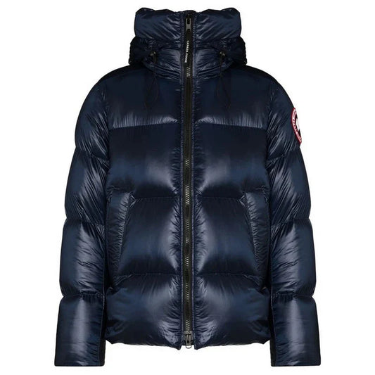 "Goose" Shiny Puffer Blue