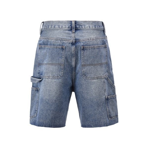 ZAVERI Blue Carpenter Shorts