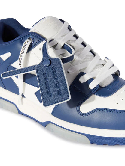 "Off-Sneaker" Blue and White