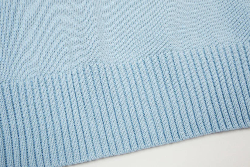 "HEART" - SWEATER BABYBLUE