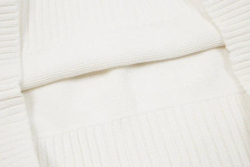 "HEART" - SWEATER WHITE