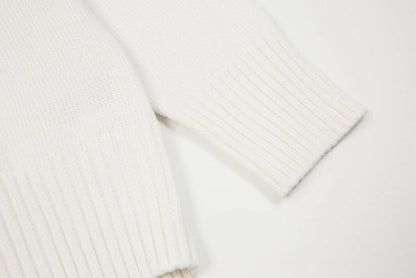 "HEART" - SWEATER WHITE