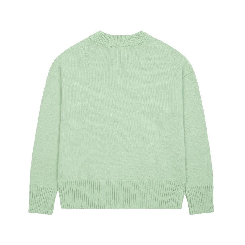 "HEART" - SWEATER MINT