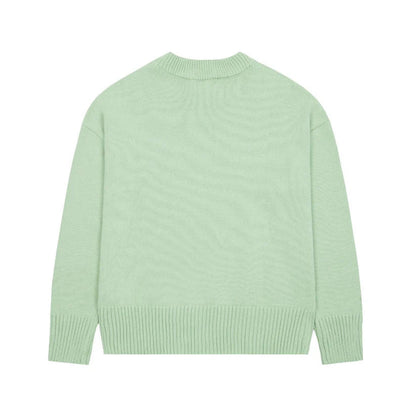 "HEART" - SWEATER MINT