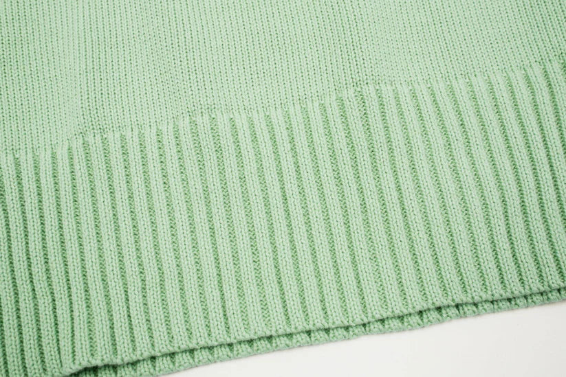 "HEART" - SWEATER MINT