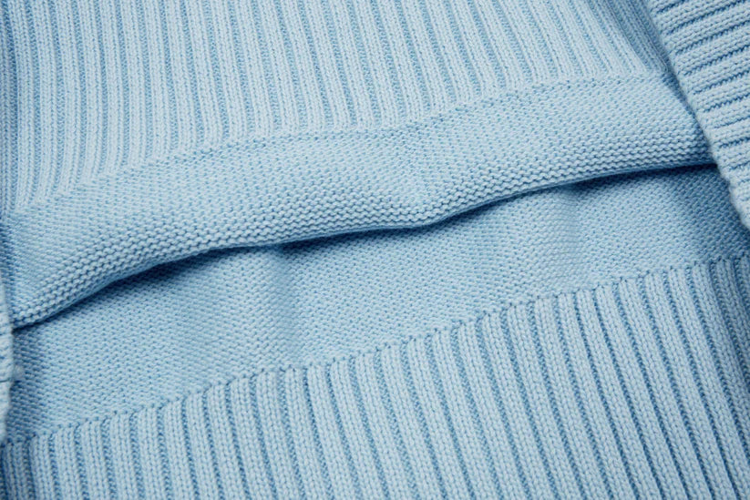 "HEART" - SWEATER BABYBLUE