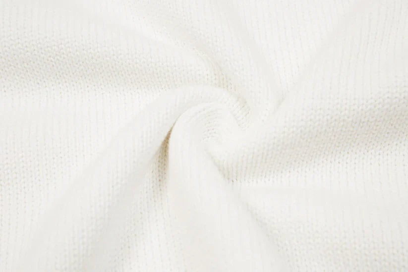 "HEART" - SWEATER WHITE