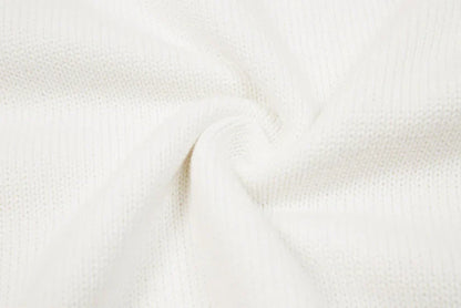 "HEART" - SWEATER WHITE