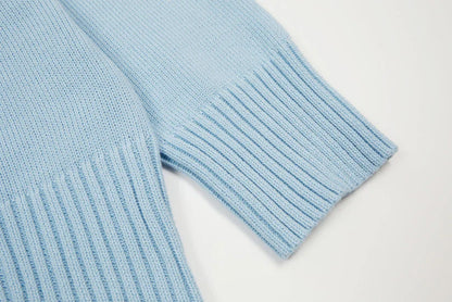 "HEART" - SWEATER BABYBLUE