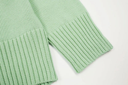 "HEART" - SWEATER MINT