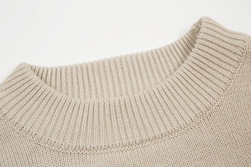 "HEART" - SWEATER CREAM