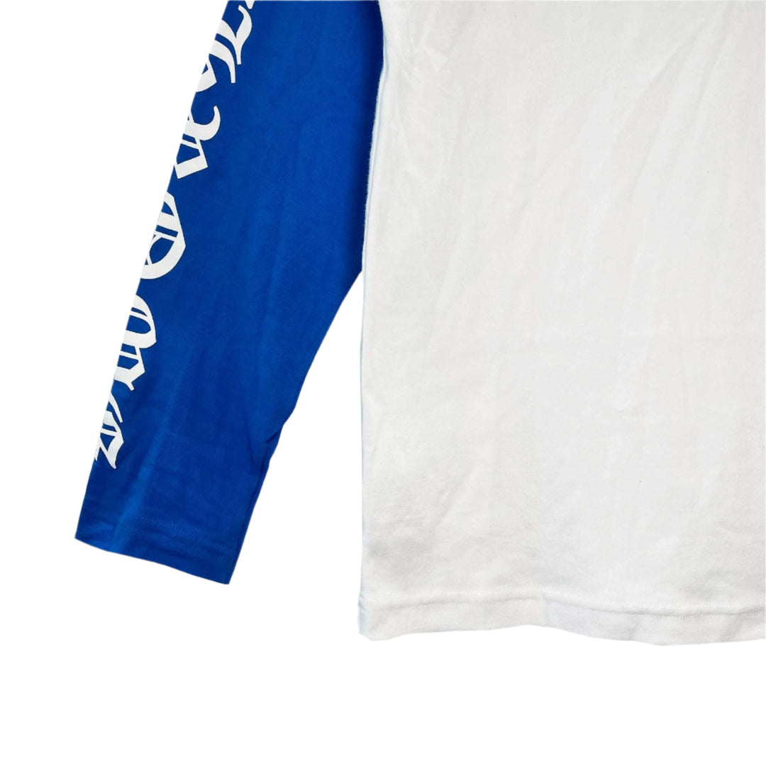 "Chrome-Longsleeve" Blue&White